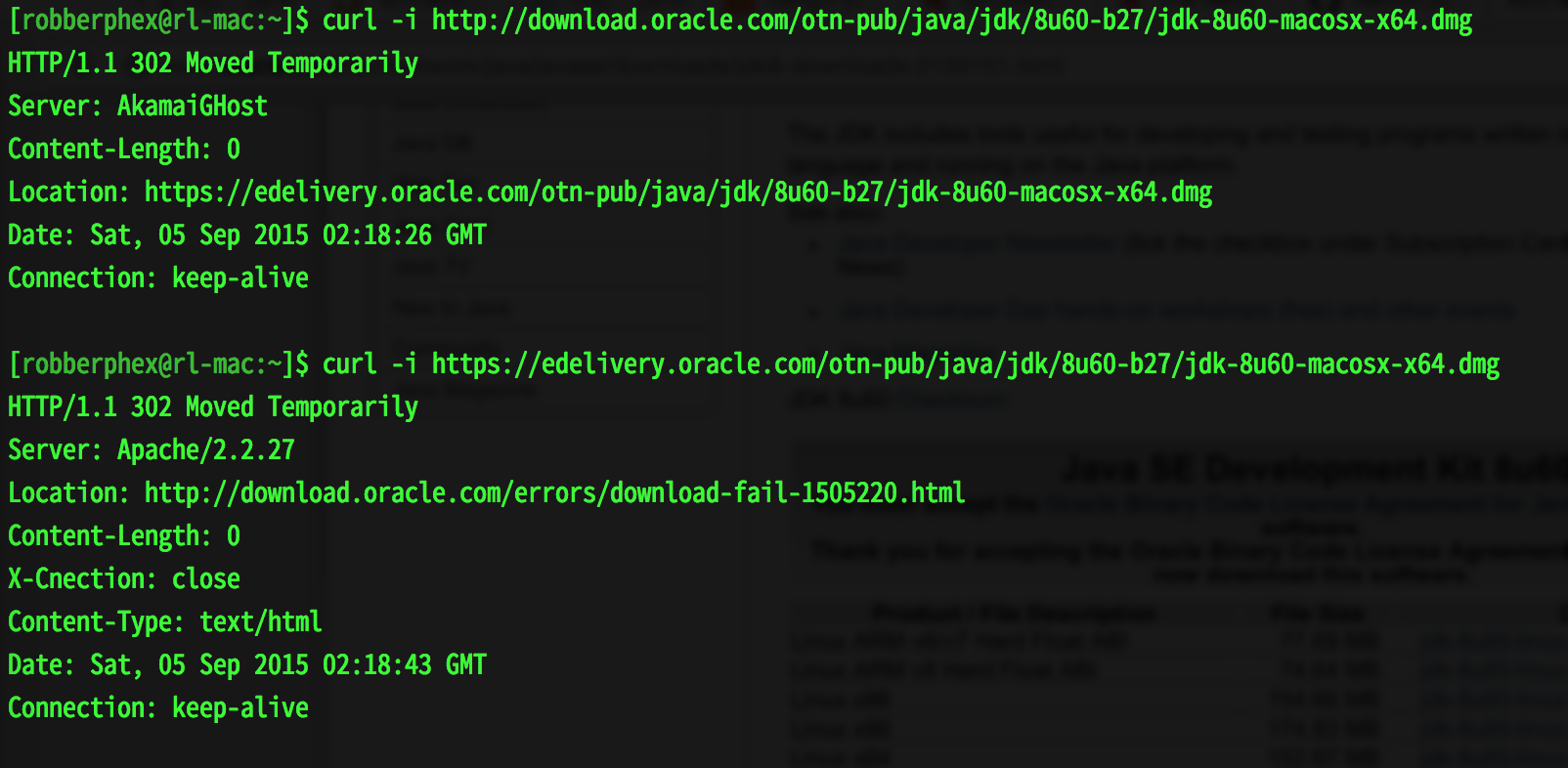 error result